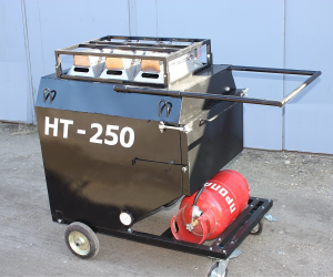 Сдаем в аренду:Термос бункер для нагрева и хранения асфальта HT-250