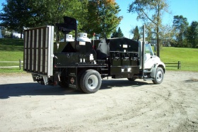 Автономный комплекс инфракрасного ремонта на грузовике 4 Ton TMV