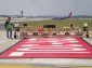 Горизонтальная маркировка и разметки термопластиком аэропортов - технология AirMark
