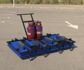 Аренда установки инфракрасного нагрева асфальта ИКН SG-300-JPVT