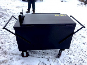 Термоизолированный плавильный котел для дорожных мастик и герметиков  SM-30-Y