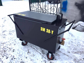 Термоизолированный плавильный котел для дорожных мастик и герметиков  SM-30-Y